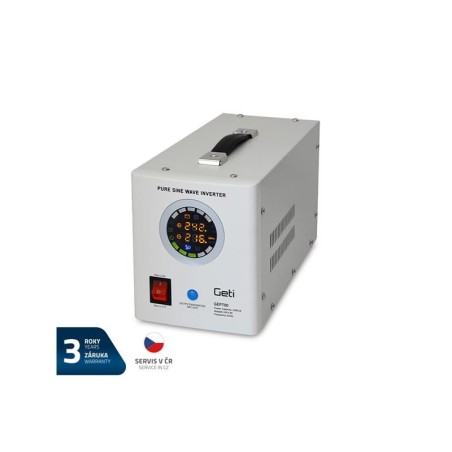 Zdroj záložný GETI GEP700 sinus 700W (1000VA)