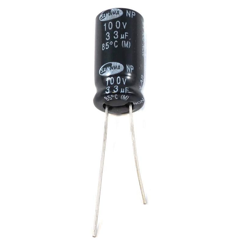 C 33/100V BR Radial kondenzátor