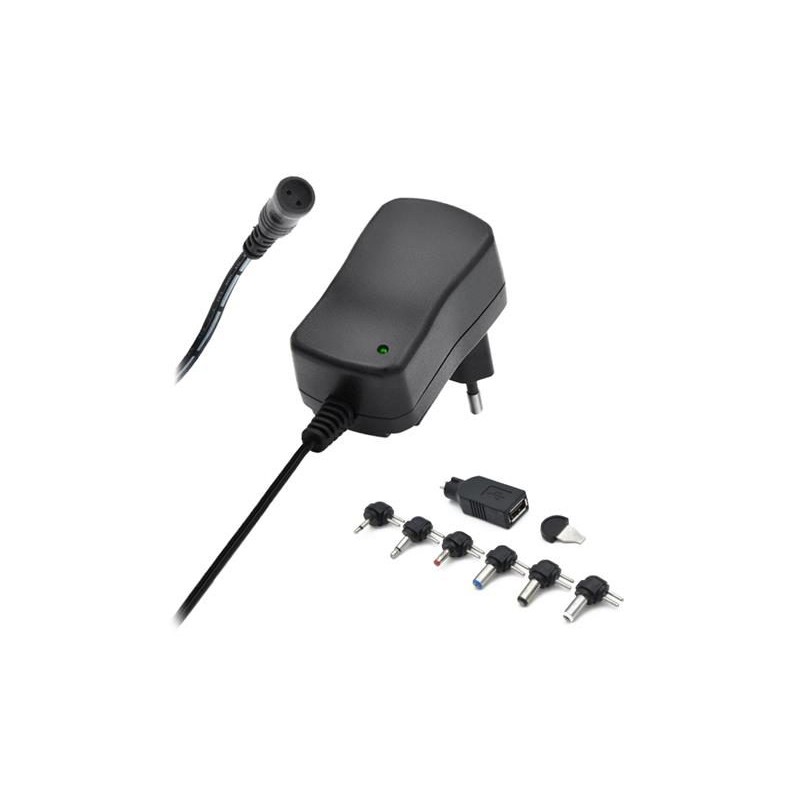Adaptér napájací 3-12V 600mA GETI GPA06A