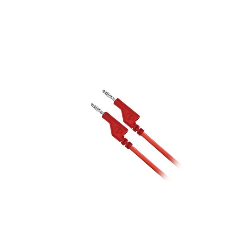 Kábel prepojovací GETI GT-L08 červený 1mm2/ 2m