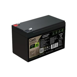 Batéria LiFePO4 12,8 V 7 Ah GETI GBL-12-7V2