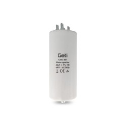 Kondenzátor rozbehový motorový 40uF 450V GETI GMC 40F