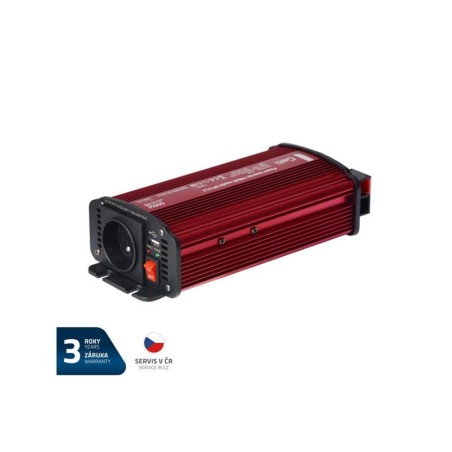 Menič napätia GETI GPI 612 12V/230V 600W USB