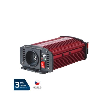 Menič napätia GETI GPI 312 12V/230V 300W USB
