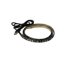 LED pásik s USB GETI GLS31C, 50 cm, studená biela