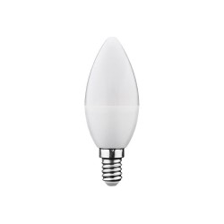 Žiarovka LED E14 6W C37 biela teplá GETI SAMSUNG čip