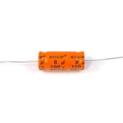 C 8/100V Axial kondenzátor