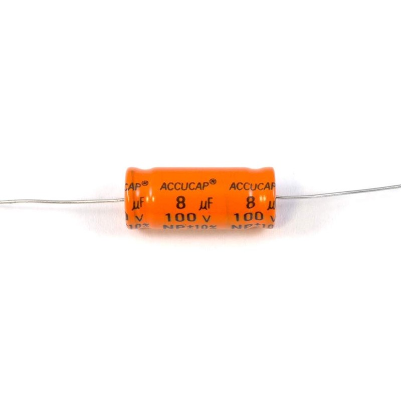 C 8/100V Axial kondenzátor