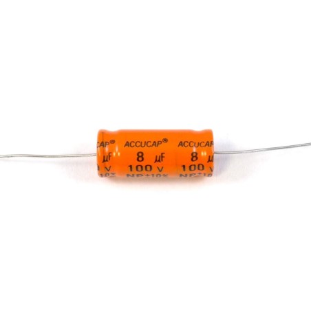 C 8/100V Axial kondenzátor