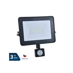 LED reflektor GETI GLF30P 30W s PIR čidlom