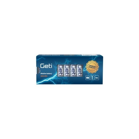 Batérie AAA (LR03) alkalická GETI 1,5V 10ks
