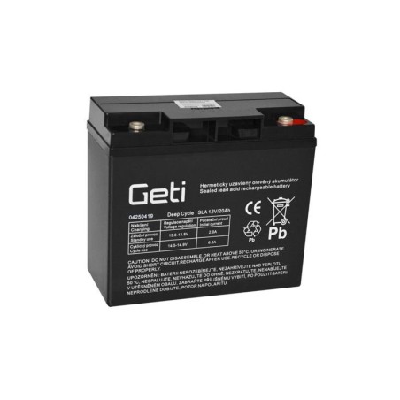 Batérie olovená 12V 20Ah GETI