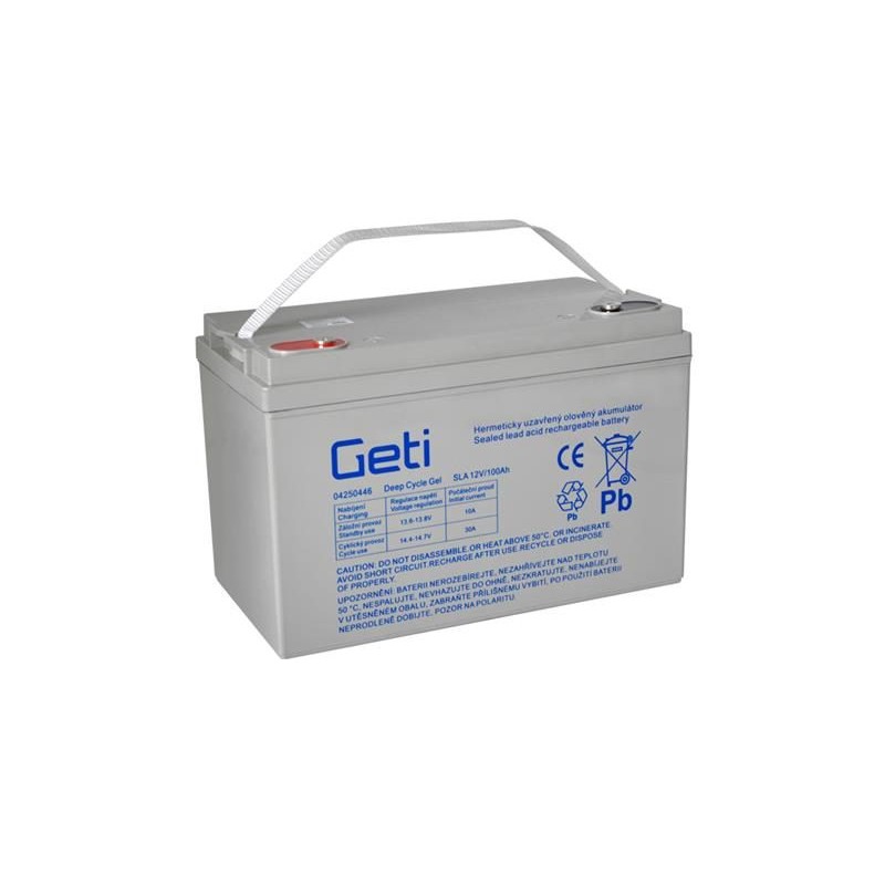 Gélová batéria 12V 100Ah GETI pre soláre