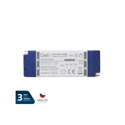 Zdroj spínaný pro LED 12V/ 60W GETI GPS60, IP20