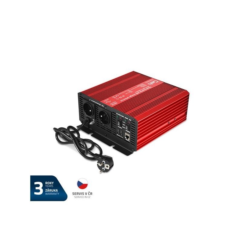 Menič napätia GETI GPIU 612S 12V/230V 600W