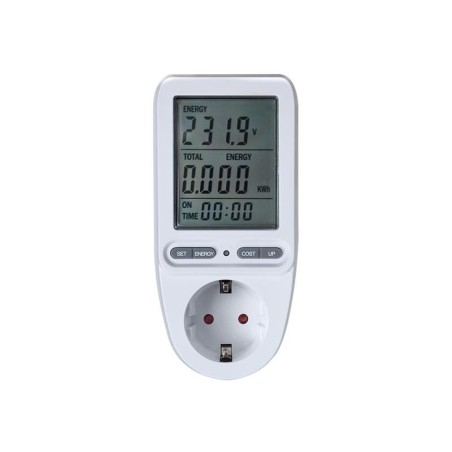 Digitálny merač spotreby elektrické energie GETI PM05 so SCHUKO zásuvkou