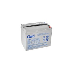 Batérie olovená 12V 55Ah GETI pre elektromotory