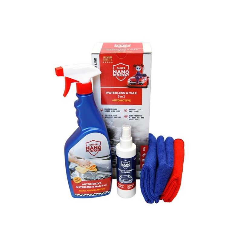 Čistič autoskiel GNP Waterless&Wax 3v1 900ml