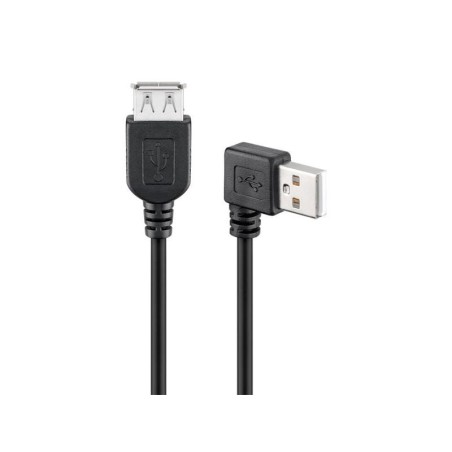 Kábel GOOBAY 95702 USB/USB 0,3m Black