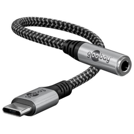 Adaptér GOOBAY 74056 USB-C/JACK 3,5mm (pre počúvanie hudby)