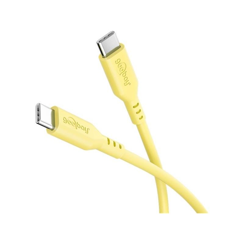 Kábel GOOBAY 77742 USB-C/USB-C 1,5m Yellow