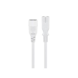 Kábel predlžovací C7/C8 GOOBAY 97200 2m White