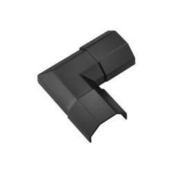 Rohová prípojka lišty GOOBAY 90781 Black