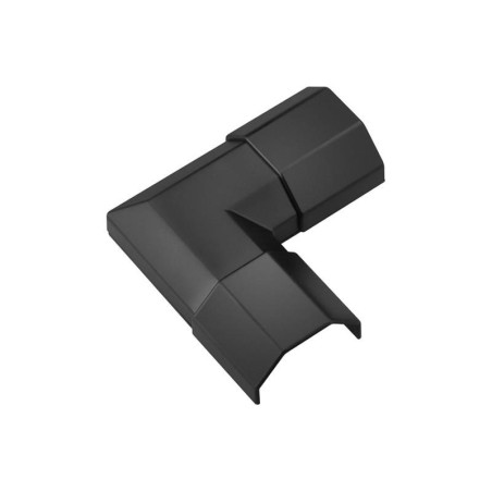 Rohová prípojka lišty GOOBAY 90781 Black