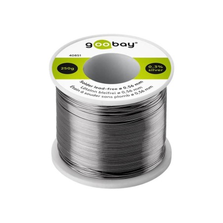 Cín 0.56mm 250g 99,3%Sn 0,7%Cu GOOBAY 40851