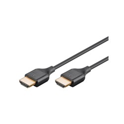 Kábel GOOBAY 75293 HDMI Slim High Speed ​​s Ethernetom 2.0 4K 1m