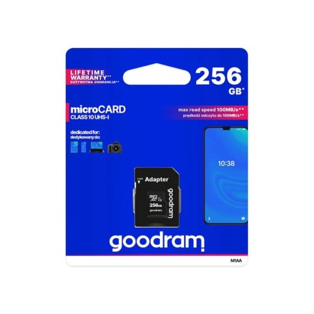 Karta pamäťová GOODRAM micro SD 256 GB s adaptérom