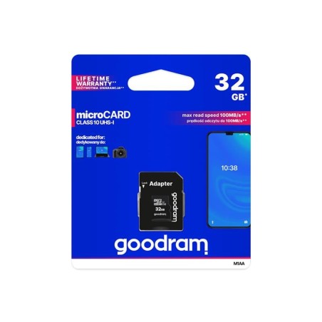 Karta pamäťová GOODRAM microSD 32GB s adaptérom
