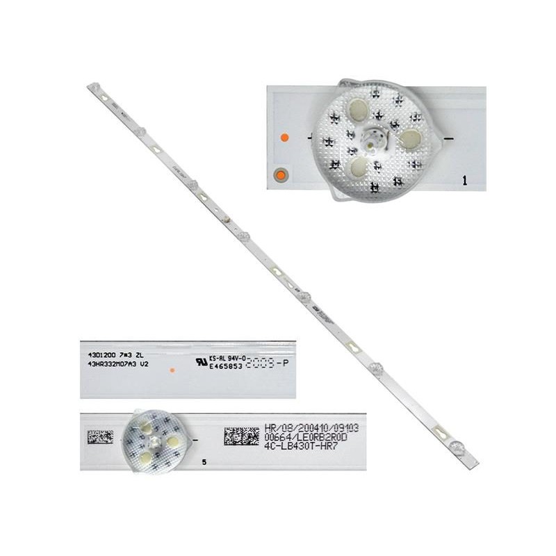 LED podsvit GoSAT GS4360, 1 pásik
