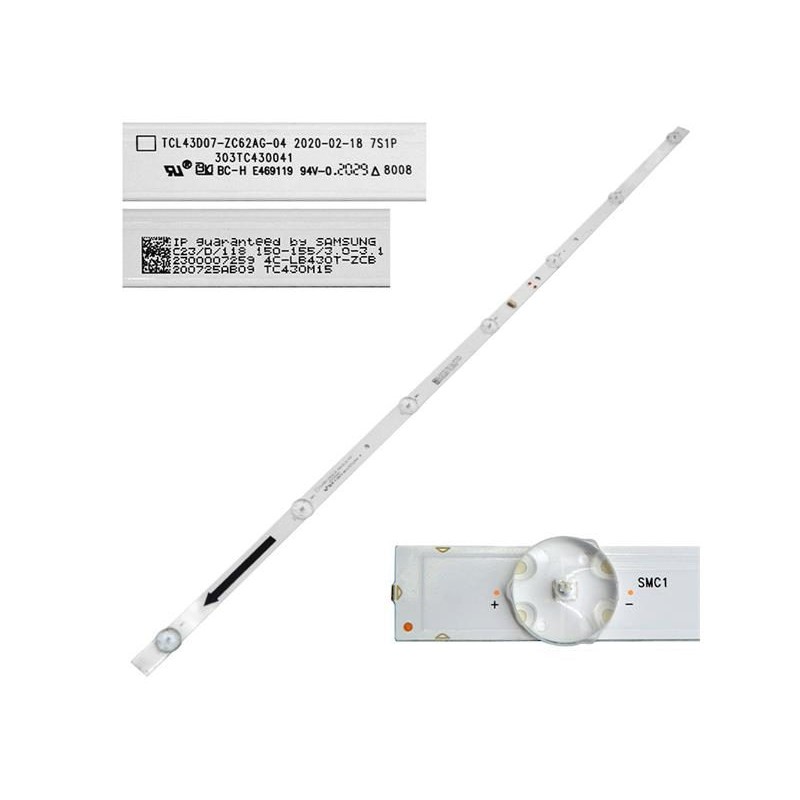 LED podsvit GoSAT GS4380, 1 pásik