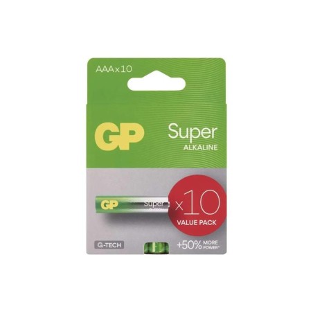 Batéria AAA (R03) alkalická GP Super 10ks