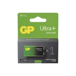 Batéria 6F22 (9V) alkalická GP Ultra Plus 9V 1ks