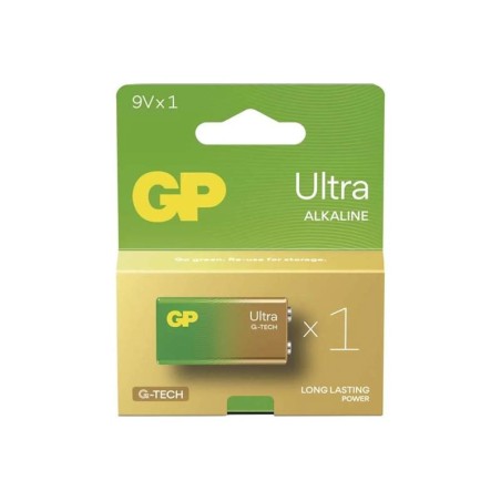 Batéria 6F22 (9V) alkalická GP Ultra 9V 1ks