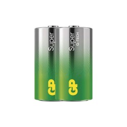 Batéria C (R14) alkalická GP Super 2ks / shrink