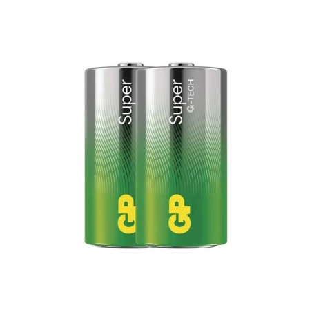 Batéria C (R14) alkalická GP Super 2ks / shrink