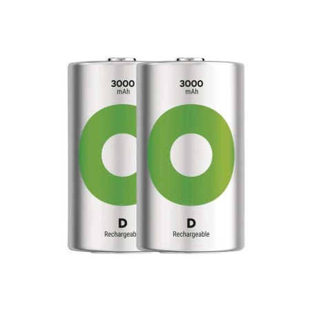 Batérie D (R20) nabíjacie 1,2V/3000mAh GP Recyko 2ks
