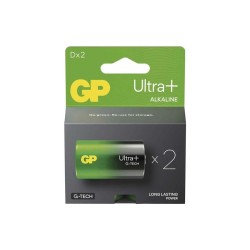 Batérie D (LR20) alkalická GP Ultra Plus 2ks