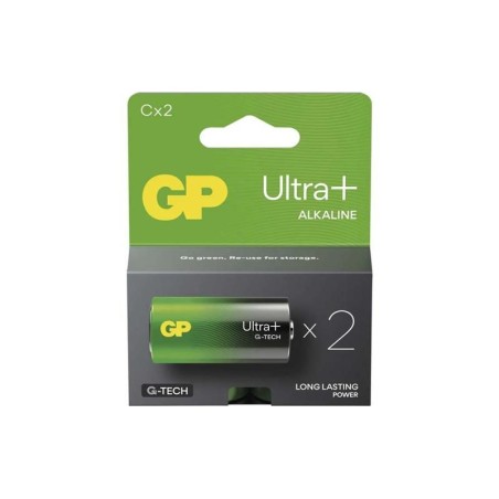 Batérie C (R14) alkalická GP Ultra Plus 2ks
