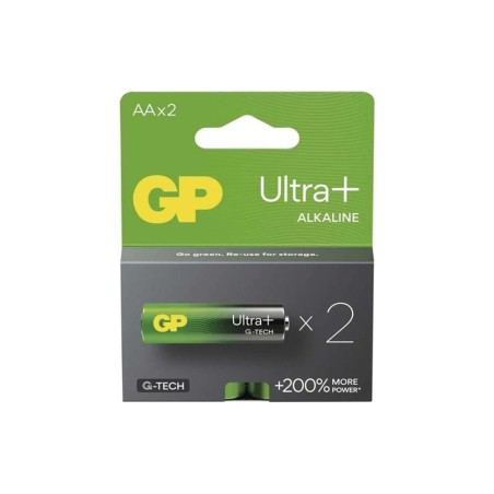 Batérie AA (R6) alkalická GP Ultra Plus 2ks