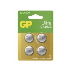 Batéria CR2032 GP Ultra Lithium 4ks