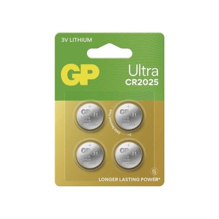 Batéria CR2025 GP Ultra Lithium 4ks