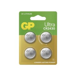 Batéria CR2430 GP Ultra Lithium 4ks