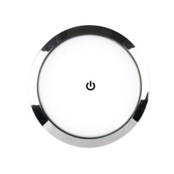 LED podhľadové svetlo do karavanu s dotykovým vypínačom 12-24V - 7,3cm