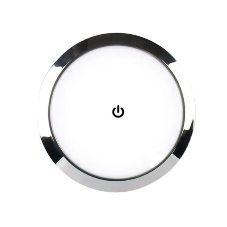 LED podhľadové svetlo do karavanu s dotykovým vypínačom 12-24V - 7,3cm