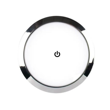 LED podhľadové svetlo do karavanu s dotykovým vypínačom, 12-24V - 18cm