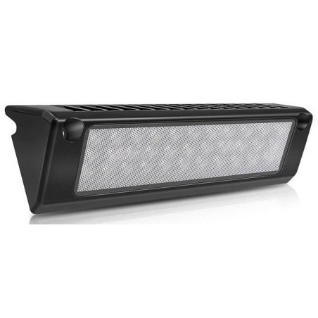 LED prídavné svetlo 10-30V/60x LED šikmé na karavany alebo lode čierne